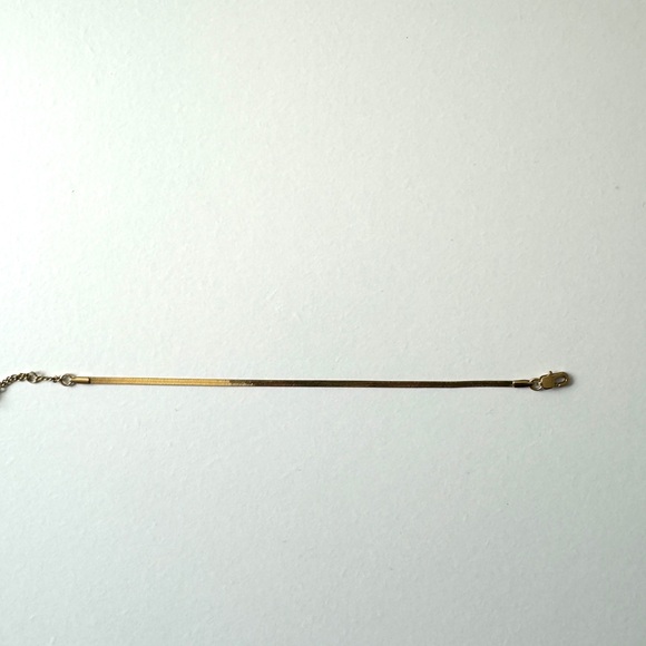 Ana Luisa Herringbone Bracelet 7” NWOT with dust pouch. - Picture 8 of 9